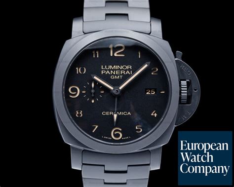 panerai luminor pam00438 1950 tuttonero limited|panerai luminor gmt.